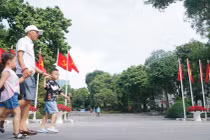 Dịp nghỉ lễ Quốc khánh 2/9 năm nay, thời tiết Thủ đô được dự báo ngày oi nóng.