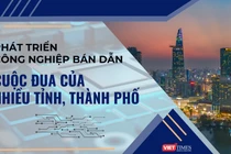 Nhiều tỉnh, thành phố cùng có tham vọng đi đầu