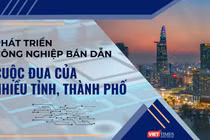 Nhiều tỉnh, thành phố cùng có tham vọng đi đầu