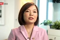 Bà Trương Minh Trang chia sẻ về tiềm năng áp dụng AI trong lĩnh vực ngân hàng