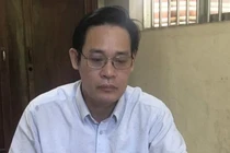 Thầy giáo Lê Trần Ngọc Sơn (ảnh báo Tuổi trẻ)