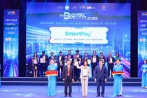 SmartPay nhận Giải thưởng Chuyển đổi số 2022 - Giải thưởng tôn vinh những thành tựu chuyển đổi số xuất sắc của cơ quan Nhà nước, đơn vị sự nghiệp, doanh nghiệp và cá nhân, thúc đẩy công cuộc chuyển đổi số quốc gia. 