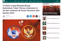 Tờ Bola của Indonesia đã chỉ ra 3 yếu tố khiến đội nhà thất bại
