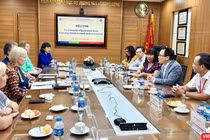 Lãnh đạo Trường Đại học Y Hà Nội làm việc với phái đoàn lãnh đạo cấp cao của Đại học Queensland về hợp tác trong đào tạo và nghiên cứu khoa học y tế