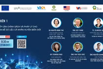 Toạ đàm “Dữ liệu xuyên biên giới và vấn đề bảo vệ dữ liệu cá nhân" được tổ chức trực tuyến