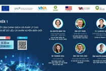 Toạ đàm “Dữ liệu xuyên biên giới và vấn đề bảo vệ dữ liệu cá nhân" được tổ chức trực tuyến