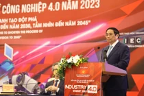 Thủ tướng Phạm Minh Chính phát biểu tại Diễn đàn cấp cao về Công nghiệp 4.0, chiều 14/6/2023
