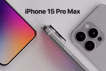 Ảnh render iPhone 15 Pro Max (nguồn: Supercharged)