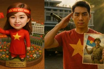 Ảnh chúc mừng đại lễ 30/4 do AI tạo ra