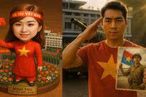 Ảnh chúc mừng đại lễ 30/4 do AI tạo ra