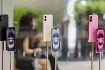 Điện thoại iPhone. Ảnh: Bloomberg