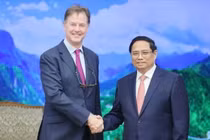 Thủ tướng Phạm Minh Chính tiếp ông Nick Clegg - Chủ tịch đối ngoại toàn cầu tập đoàn Meta