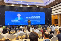 Phó Thủ tướng Phạm Hồng Hà phát biểu tại Diễn đàn cấp cao Chuyển đổi số Việt Nam - châu Á 2023 (ảnh; Đăng Khoa)