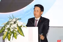 Ông Phạm Tiến Dũng, Phó Thống đốc Ngân hàng Nhà nước phát biểu tại hội thảo Smart Banking 2025