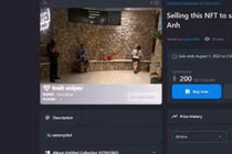 NFT này được rao bán với giá tương đương 5 tỉ đồng Việt Nam trên sàn Opensea