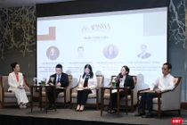 Các diễn giả tham gia tọa đàm xây dựng văn hóa uống có trách nhiệm