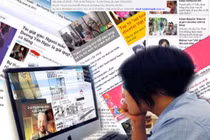 Báo điện tử đang vấp phải sự cạnh tranh quyết liệt của mạng xã hội