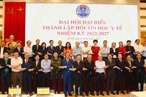 Ban chấp hành Hội Tin học Y tế chính thức ra mắt tại Đại hội Thành lập ngày 19/4/2022