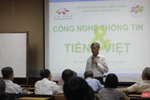 Đưa tiếng Việt vào máy tính là công việc đầu tiên của CNTT tại Việt Nam