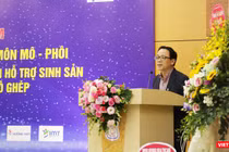 GS. TS. Tạ Thành Văn – Hiệu trưởng Trường Đại học Y Hà Nội. Ảnh: Minh Thúy 