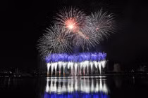 Màn trình diễn pháo hoa tại DIFF 2019