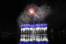 Màn trình diễn pháo hoa tại DIFF 2019