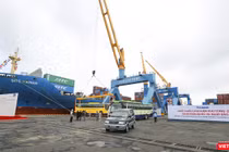 Một góc Cảng Chu Lai (Quảng Nam)