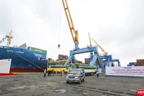 Một góc Cảng Chu Lai (Quảng Nam)