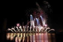 Một pha pháo hoa của đội Phần Lan trong đêm chung kết DIFF 2019 diễn ra đêm qua (6/72019)