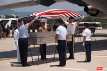 Lễ trao trả và hồi hương hài cốt quân nhân Mỹ lần thứ 151 diễn ra tại sân bay Đà Nẵng