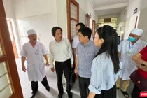 Đoàn kiểm tra sau Hội nghị sơ kết công tác giám định pháp y tâm thần 