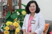TS.BS Hoàng Thị Diễm Tuyết - Giám đốc Bệnh viện phụ sản Hùng Vương. Ảnh: HB
