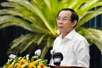 Bí thư Thành ủy TPHCM Nguyễn Văn Nên. Ảnh: M.Q (Báo Lao động) 