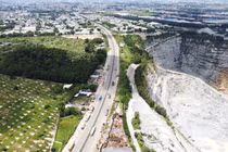 Một đoạn thuộc Vành đai 3 qua tỉnh Bình Dương đã đầu tư hoàn thành. Ảnh: Lao Động