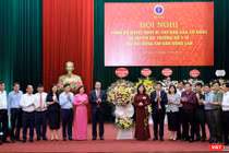 Hội nghị trao quyết định được tổ chức vào trưa hôm nay 15/7, tại Bộ Y tế.