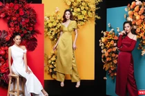 Hoa hậu Khánh Vân cùng Á hậu Kim Duyên và Hoàng My khoe nhan sắc rạng rỡ, thần thái 