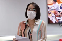 Phó Chánh văn phòng Sở Y tế Lê Thiện Quỳnh Như nhấn mạnh WHO chưa khuyến khích tiêm vaccine đậu mùa khỉ toàn dân