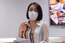 Phó Chánh văn phòng Sở Y tế Lê Thiện Quỳnh Như nhấn mạnh WHO chưa khuyến khích tiêm vaccine đậu mùa khỉ toàn dân