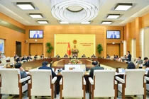 Uỷ ban Thường vụ Quốc hội họp rà soát công tác chuẩn bị và cho ý kiến về nội dung, chương trình Kỳ họp bất thường lần thứ 2, Quốc hội khóa XV.