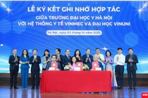 Đại học Y Hà Nội, Vinmec, VinUni hợp tác xây dựng hệ sinh thái y tế hiện đại
