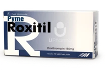 Thuốc Viên nén bao phim PymeRoxitil (Roxithromycin 150mg) do Công ty CP Pymepharco sản xuất (ảnh CQCN)