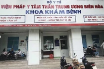 Bộ Y tế nói gì khi hàng loạt bác sĩ Viện Pháp y tâm thần Trung ương Biên Hòa bị bắt?