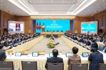 Cuộc họp của Chính phủ với các địa phương (ảnh: Quang Hiếu)