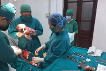 Ca mổ đẻ tại Bệnh viện Thạch Thất