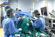 Lần đầu tiên Việt Nam phẫu thuật thành công khối phình khổng lồ động mạch thận có ghép thận tự thân