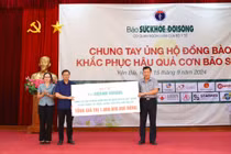 Bộ Y tế hỗ trợ 12 đơn vị y tế Yên Bái bị thiệt hại nặng do mưa lũ