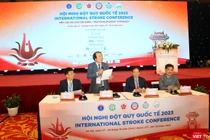Hội nghị Đột quỵ Quốc tế 2023 quy tụ các chuyên gia hàng đầu về đột quỵ trong và ngoài nước đến chia sẻ kinh nghiệm