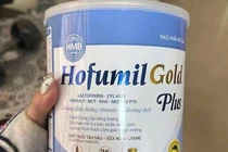 Bệnh viện 108 thu hồi sữa Hofumil Gold Plus của công ty sản xuất sữa giả 