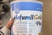 Bệnh viện 108 thu hồi sữa Hofumil Gold Plus của công ty sản xuất sữa giả 