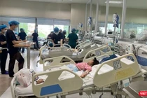 Chỉ bệnh nhân sởi bị biến chứng nặng mới đưa về Bệnh viện Nhi Trung ương